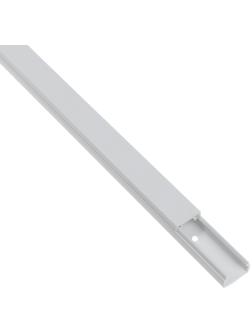 Кабель-канал Урал ПАК, с двойным замком, 15х10, 2 м, бел, уп 5 шт, КК-19015010-010