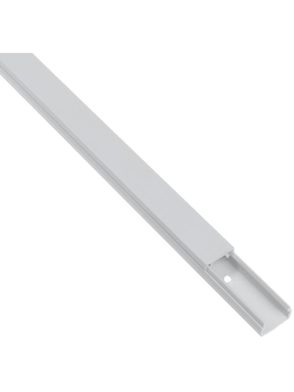 Кабель-канал Урал ПАК, с двойным замком, 15х10, 2 м, бел, уп 5 шт, КК-19015010-010