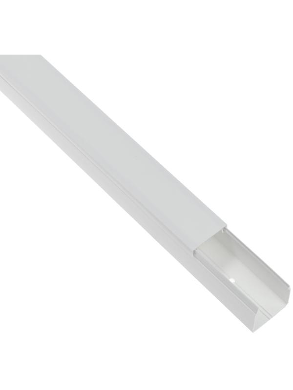 Кабель-канал Урал ПАК, с двойным замком, 25х25, 2 м, бел, уп 3 шт, КК-19025025-006