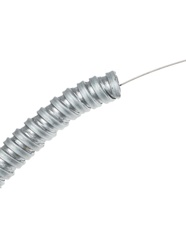 Металлорукав Р3-Ц-10 Урал Пак, 10 мм, 20м, с протяжкой, оцинк, МР-0200710-020