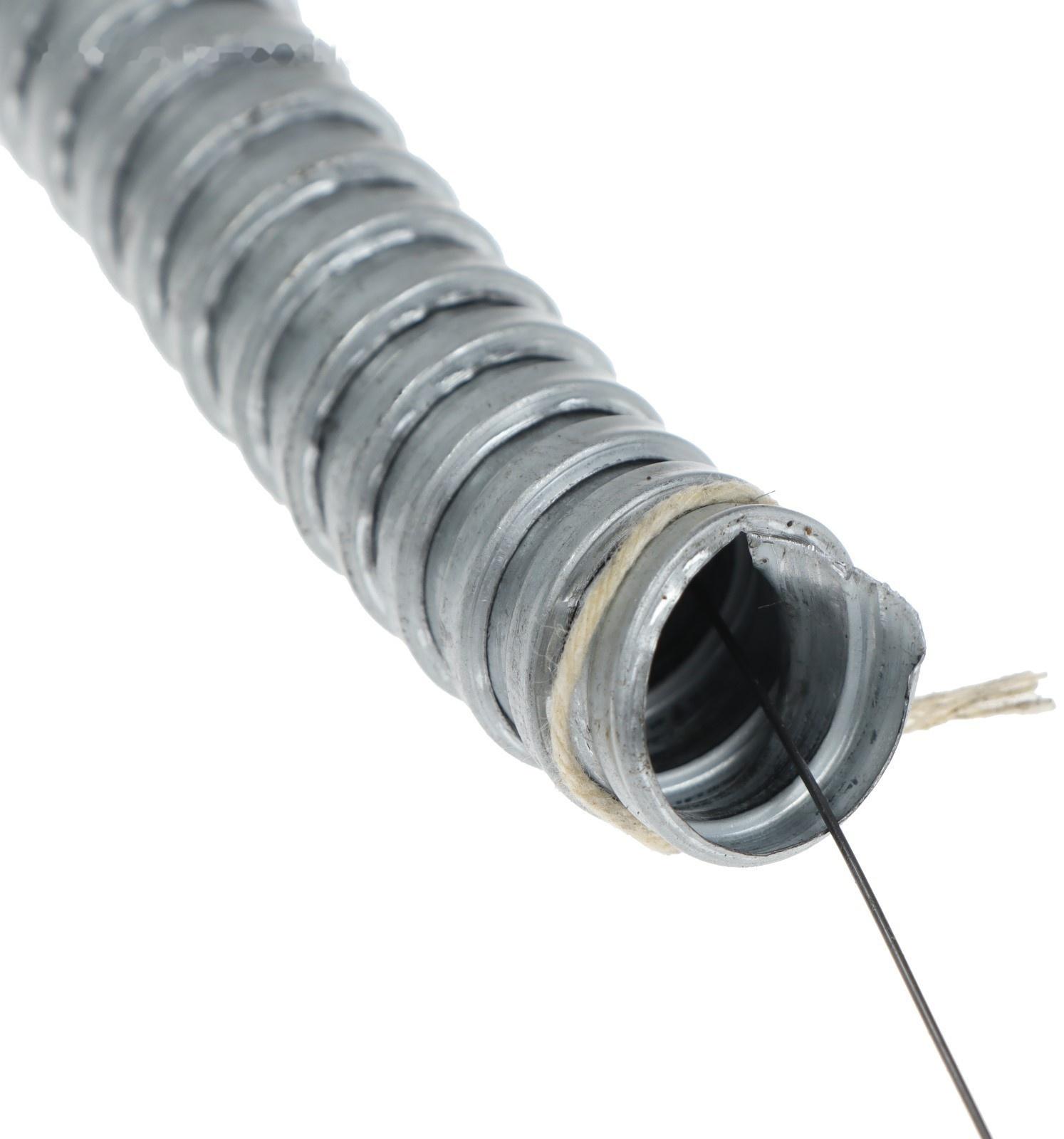 Металлорукав Р3-Ц-15 Урал Пак, 15 мм, 20м, с протяжкой, оцинк, МР-0200715-020