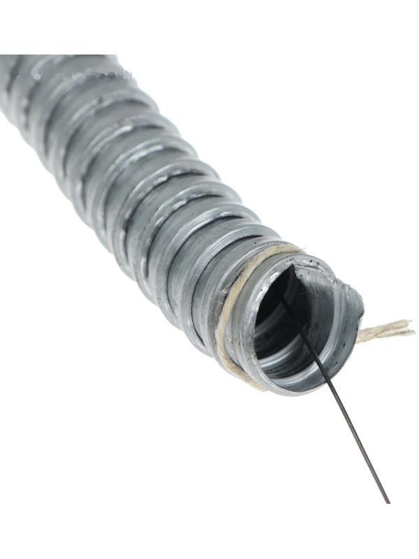 Металлорукав Р3-Ц-15 Урал Пак, 15 мм, 20м, с протяжкой, оцинк, МР-0200715-020