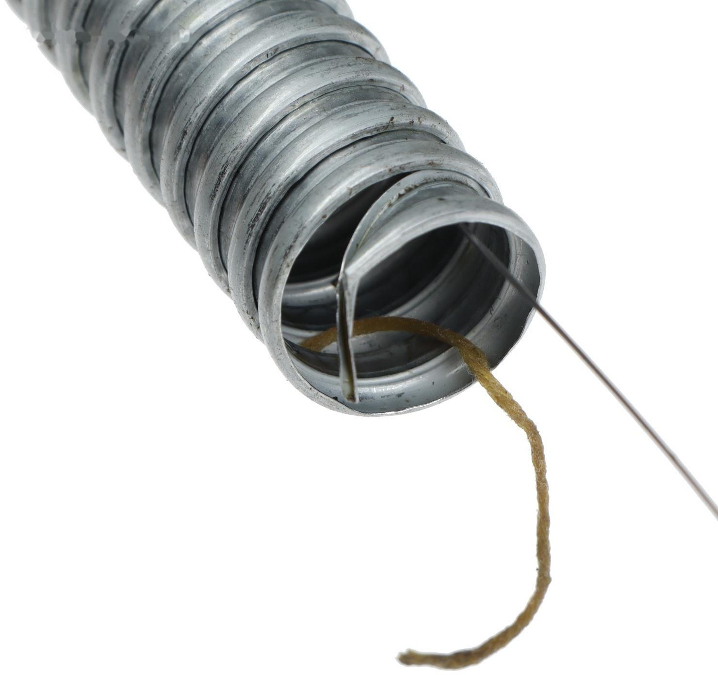 Металлорукав Р3-Ц-20 Урал Пак, 20 мм, 15м, с протяжкой, оцинк, МР-0200720-015