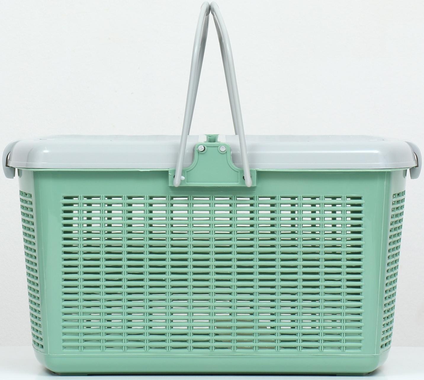 Корзина 47х36х27,5 см, оливковый