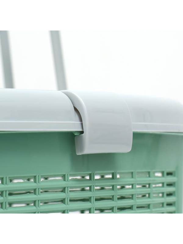 Корзина 47х36х27,5 см, оливковый