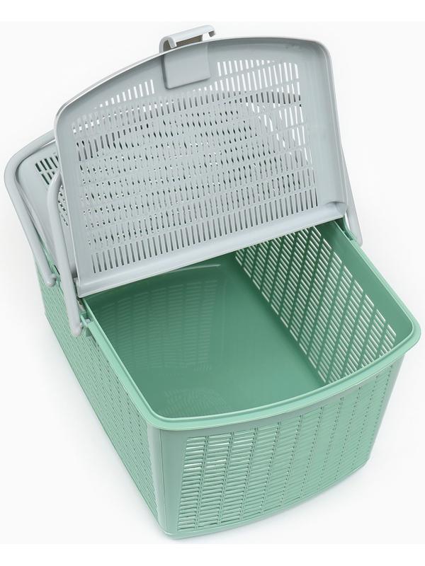 Корзина 47х36х27,5 см, оливковый