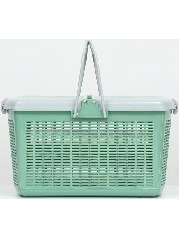 Корзина 47х36х27,5 см, оливковый