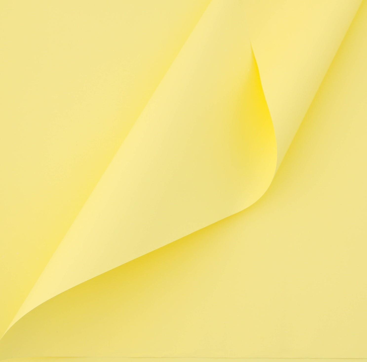 Пудровая плёнка «Жёлтый», 50 мкм, 0.5 х 10 м