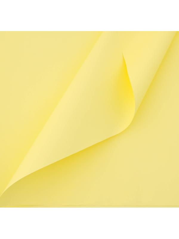 Пудровая плёнка «Жёлтый», 50 мкм, 0.5 х 10 м