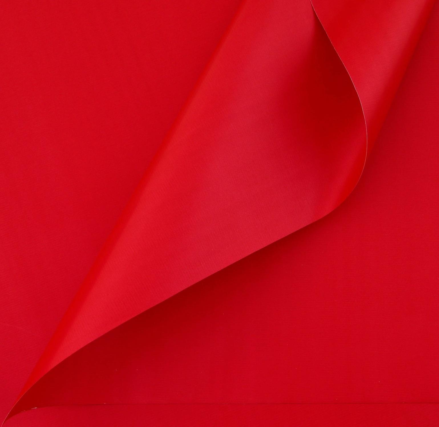 Пудровая плёнка «Красный», 50 мкм, 0.5 х 10 м