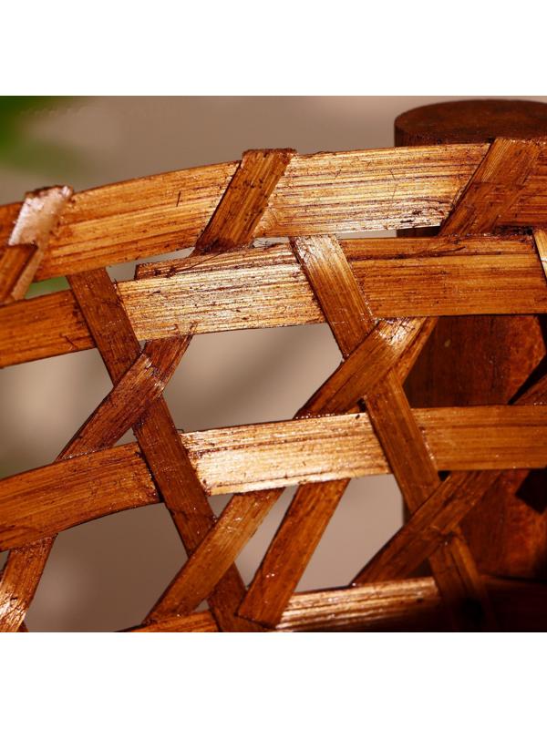 Подставка под горшок 24х26х30 см, бамбук