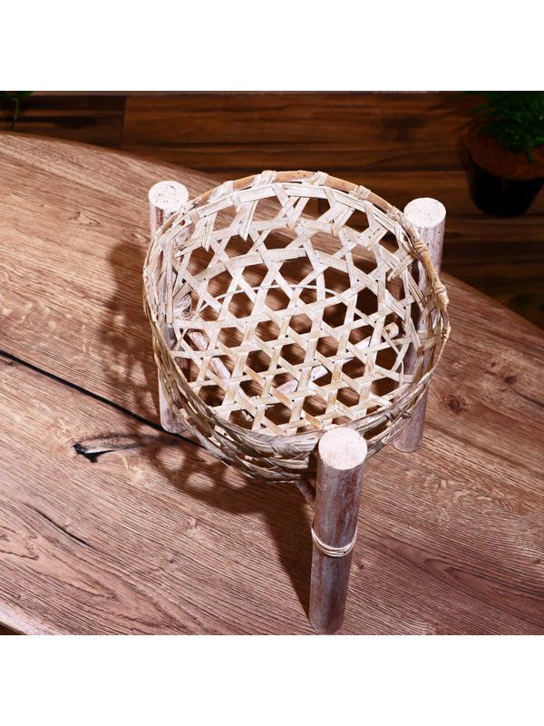 Подставка под горшок 24х26х30 см, бамбук