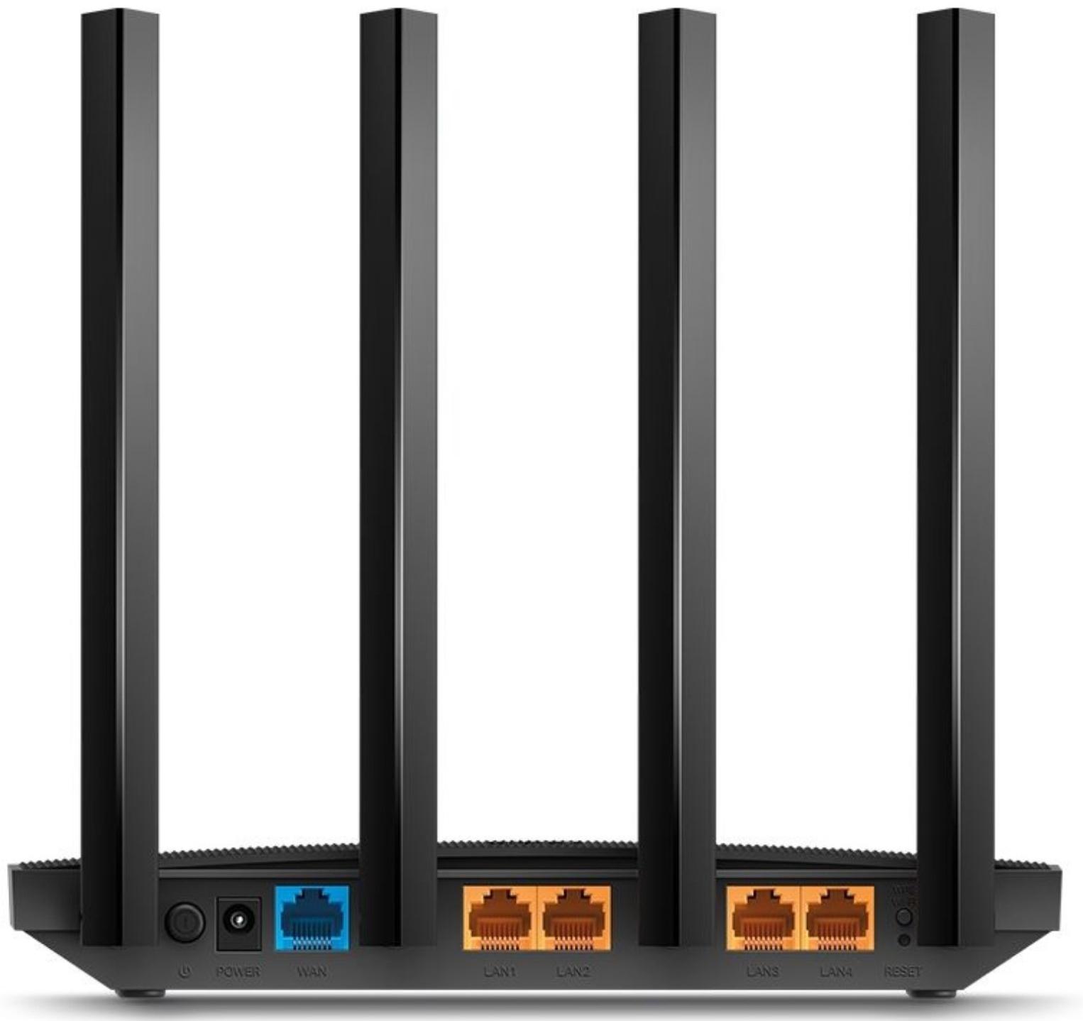 Роутер беспроводной TP-Link Archer C80 AC1900, 1000 Мбит/с, 4 порта, чёрный