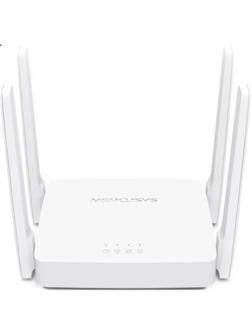Wi-Fi роутер Mercusys AC10,1167 Мбит/с, 3 порта, белый