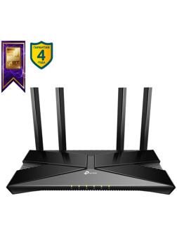 Wi-Fi роутер TP-Link Archer AX53, 2402 Мбит/с, 4 порта 1000 Мбит/с, чёрный