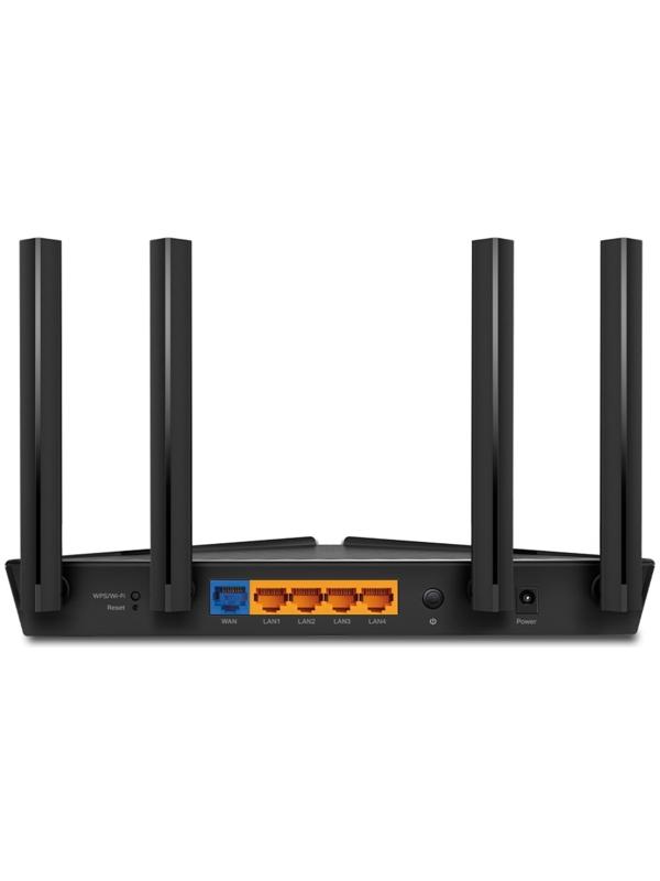 Wi-Fi роутер TP-Link Archer AX53, 2402 Мбит/с, 4 порта 1000 Мбит/с, чёрный