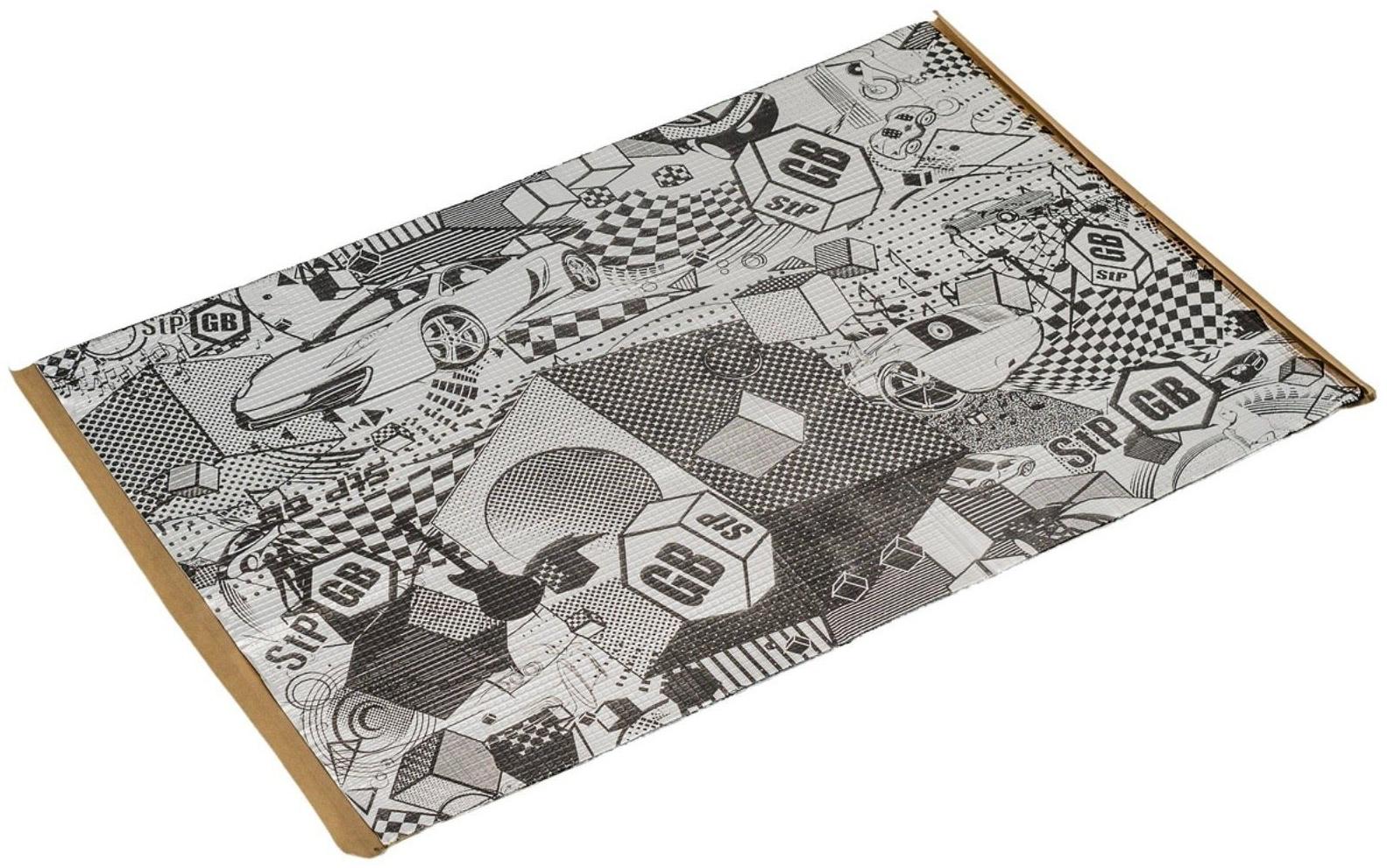 Виброизоляционный материал StP GB 4, размер: 4х375х470 мм