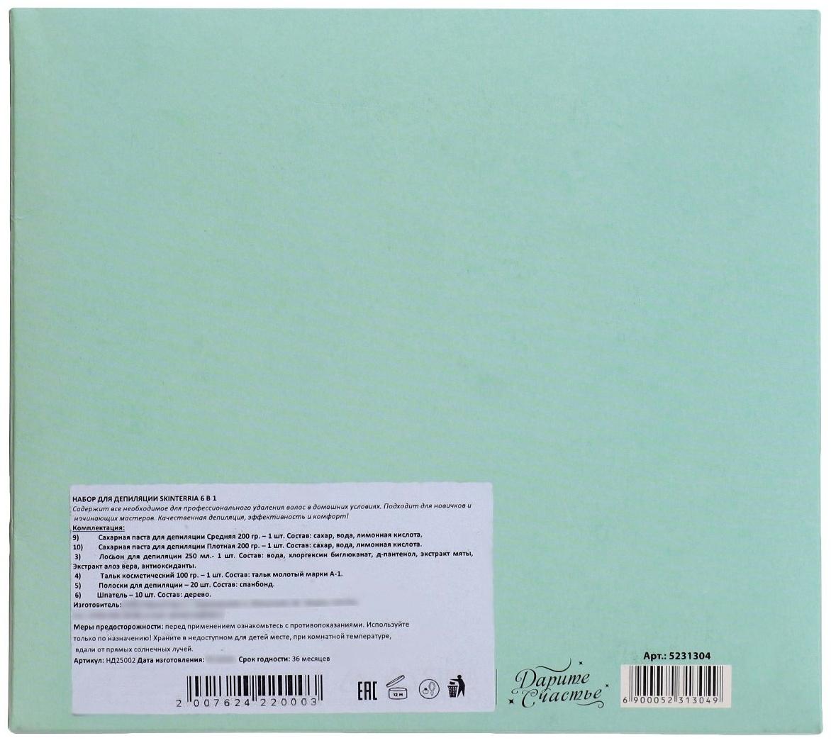 Набор для депиляции SKINTERRIA макси, 200 г