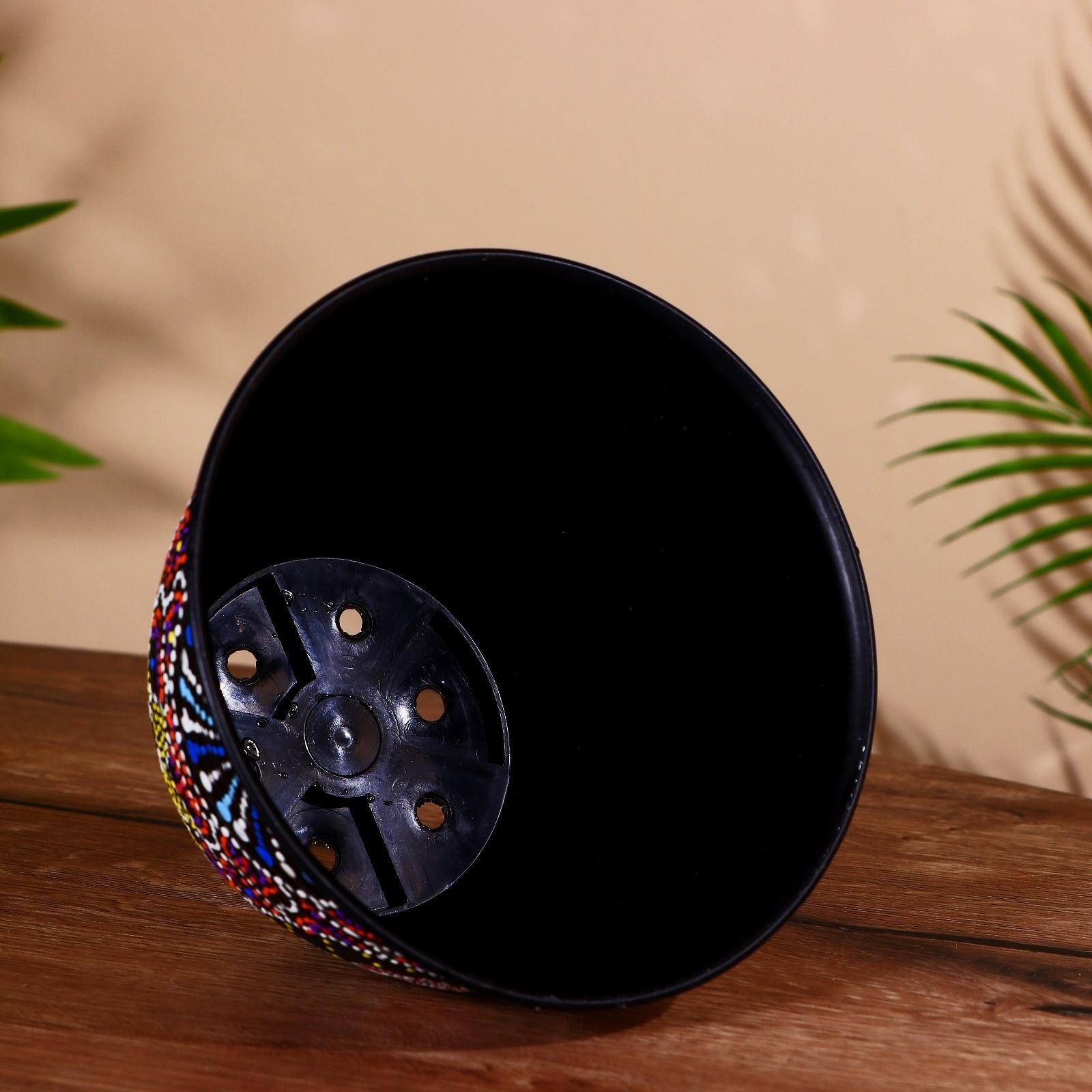 Горшок цветочный 18х18х13 см, пластик