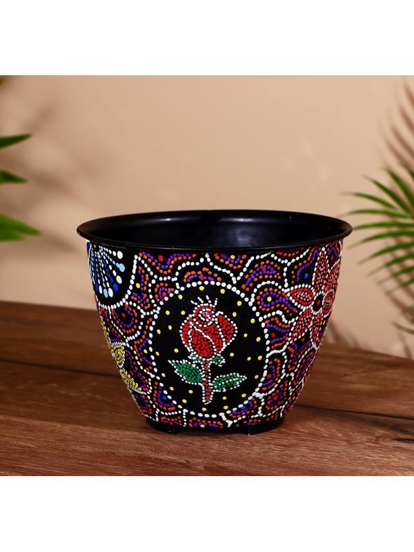 Горшок цветочный 18х18х13 см, пластик