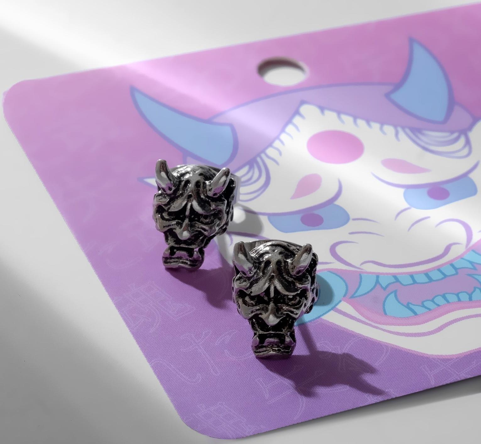 Серьги металл 