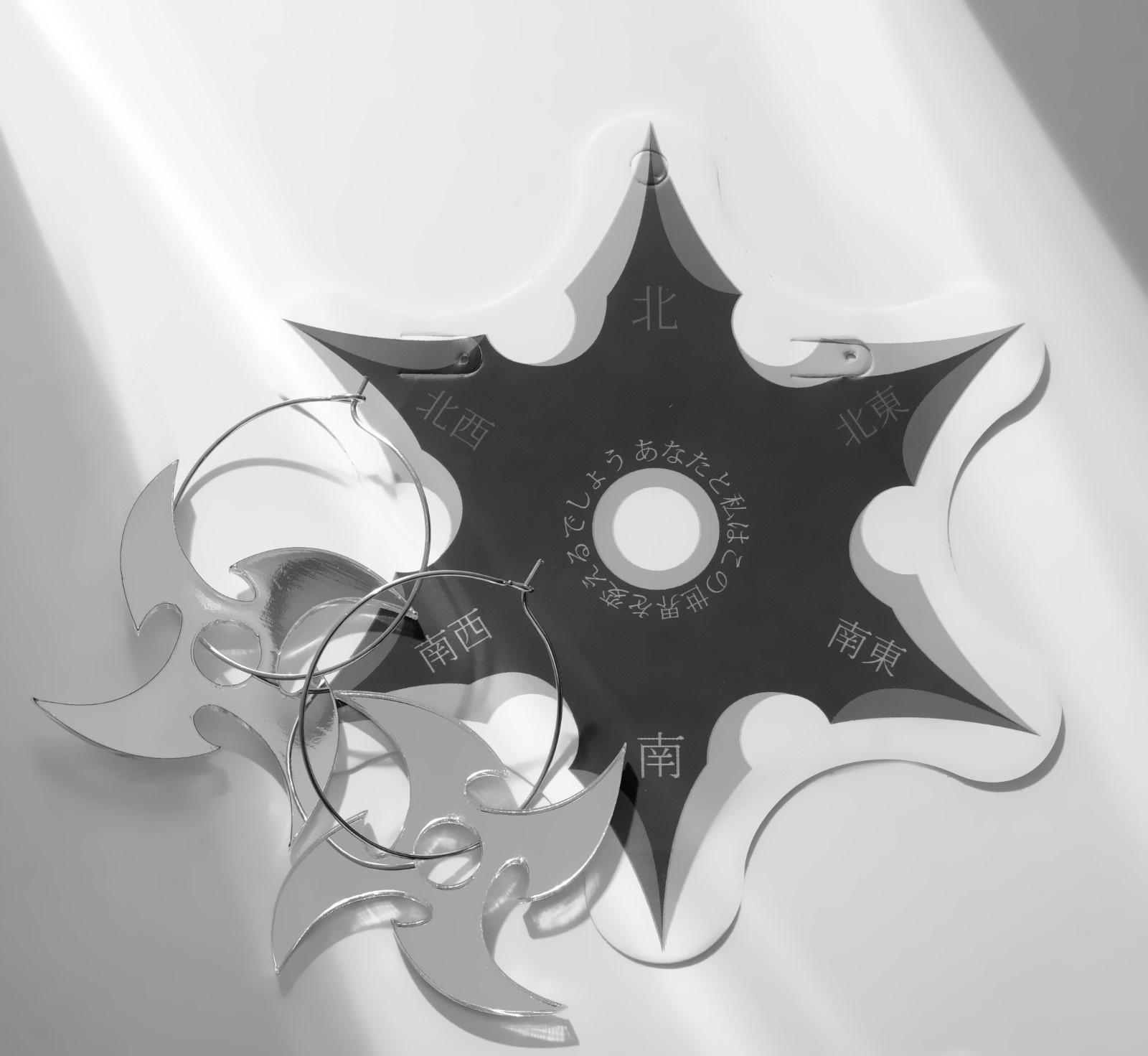 Серьги металл 