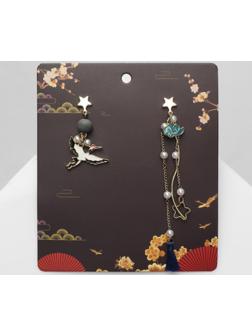 Серьги с жемчугом 