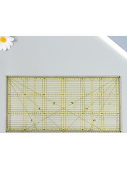 Линейка для пэчворка пластик 15х30х0,3 см