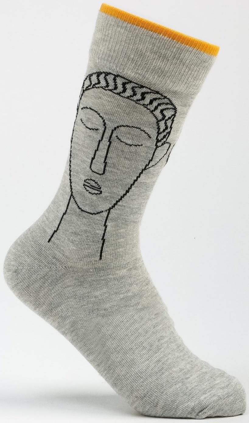 Носки, цвет серый, размер 25-27