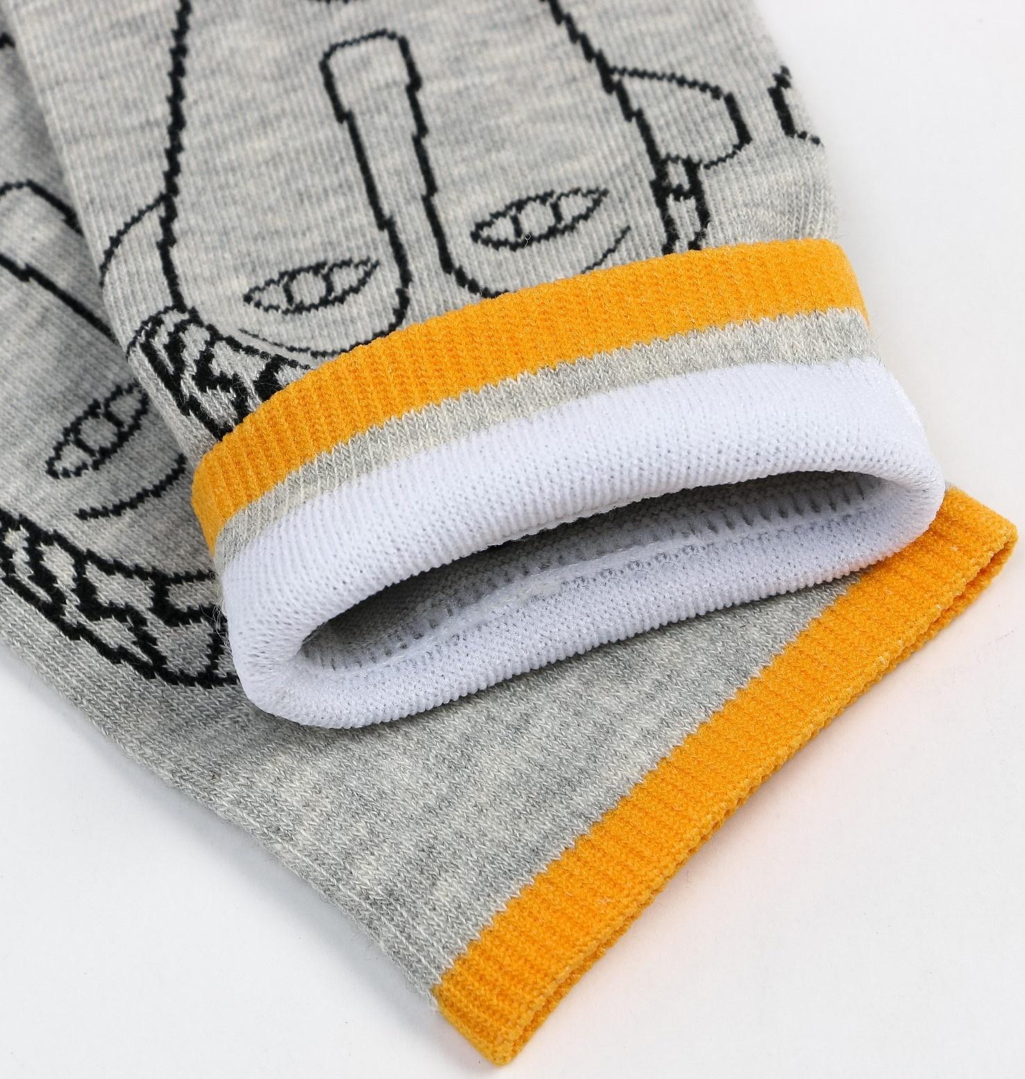 Носки, цвет серый, размер 25-27