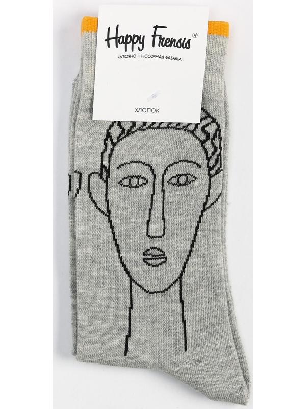 Носки, цвет серый, размер 25-27