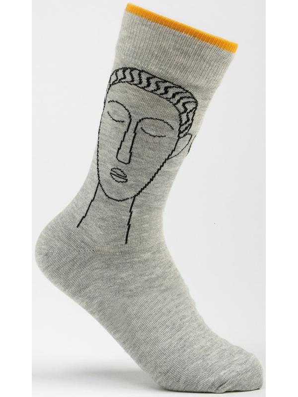 Носки, цвет серый, размер 25-27
