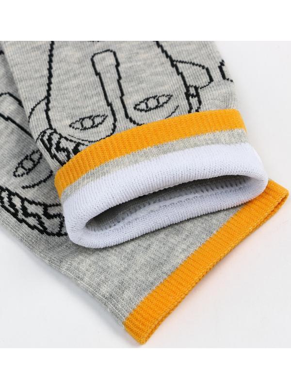 Носки, цвет серый, размер 25-27