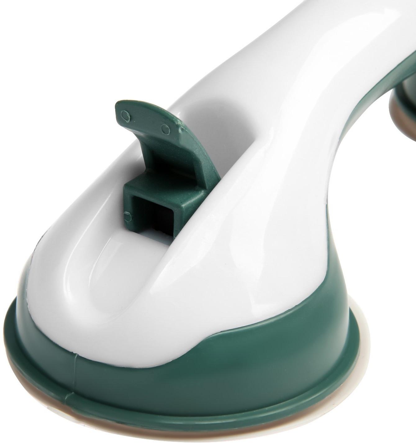 Ручка-поручень на присосках, для ванной и туалетной комнаты, белый