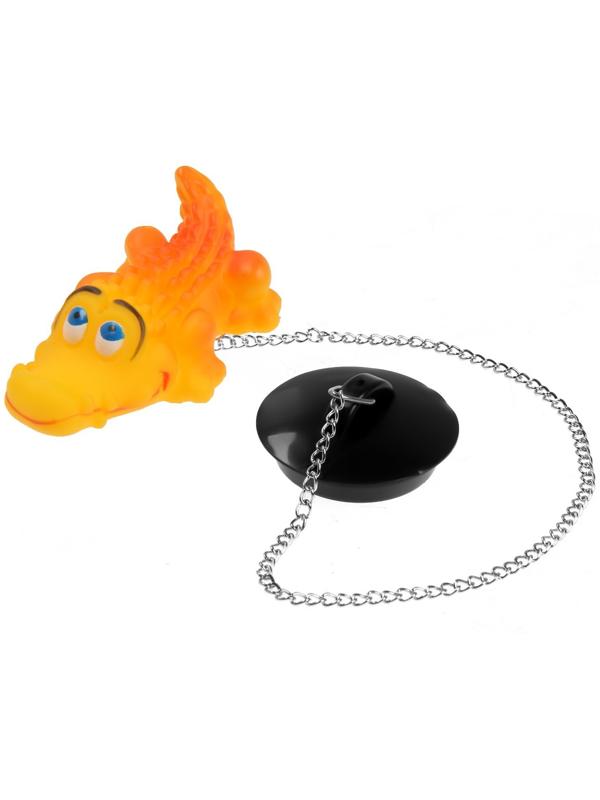 Пробка для ванны с игрушкой 