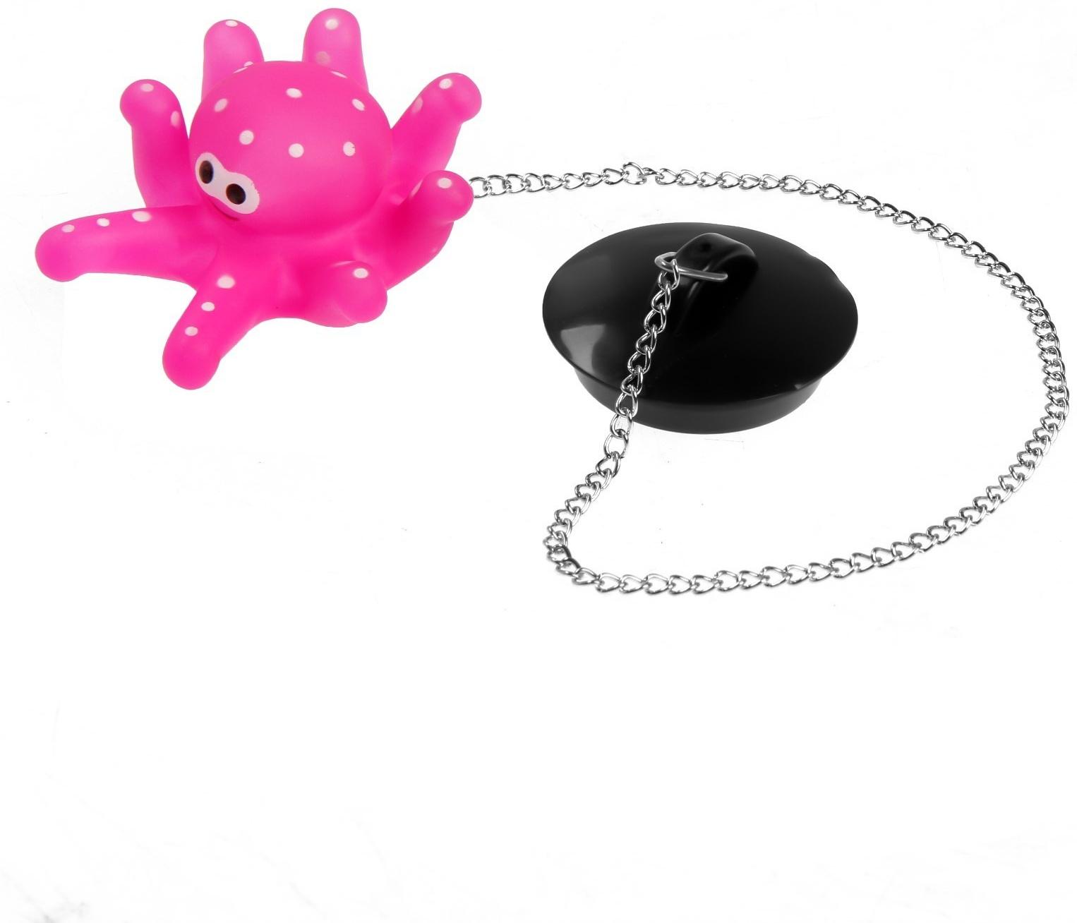 Пробка для ванны с игрушкой 