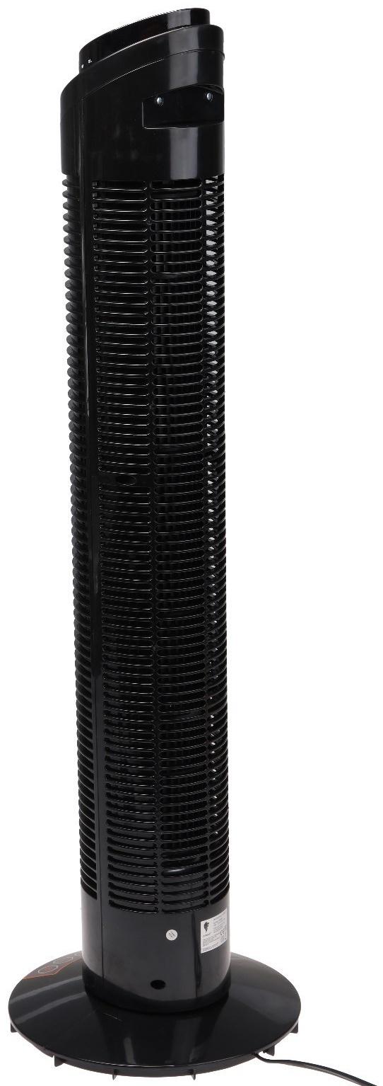 Вентилятор Leonord LE-1602, 40 Вт, 3 скорости, таймер, поворот 90°, пульт ДУ, чёрный