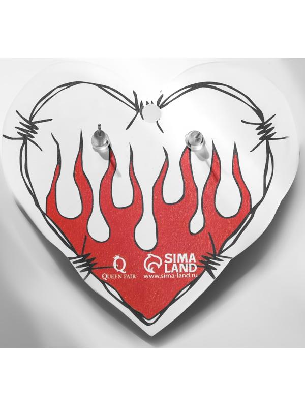 Серьги акрил 