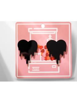 Серьги акрил 