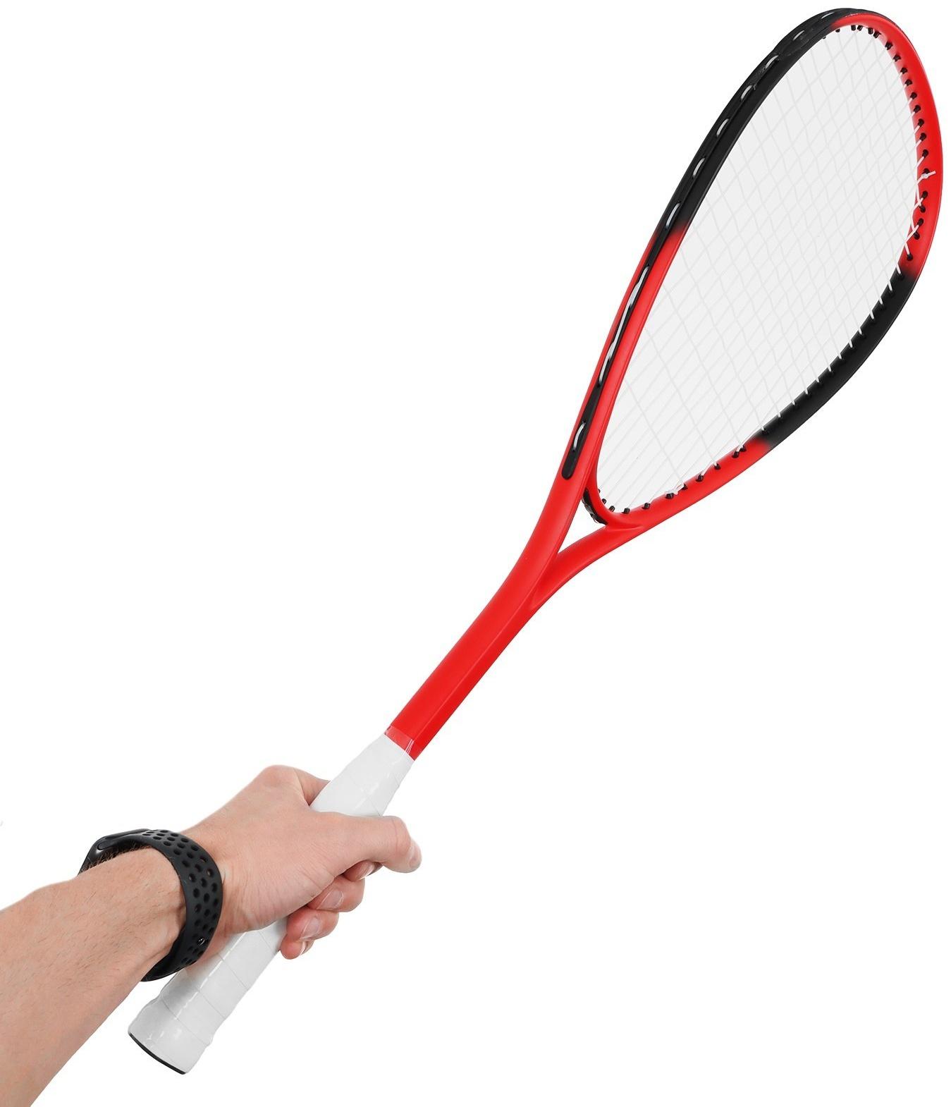 Ракетка для сквоша BOSHIKA, цвет красный