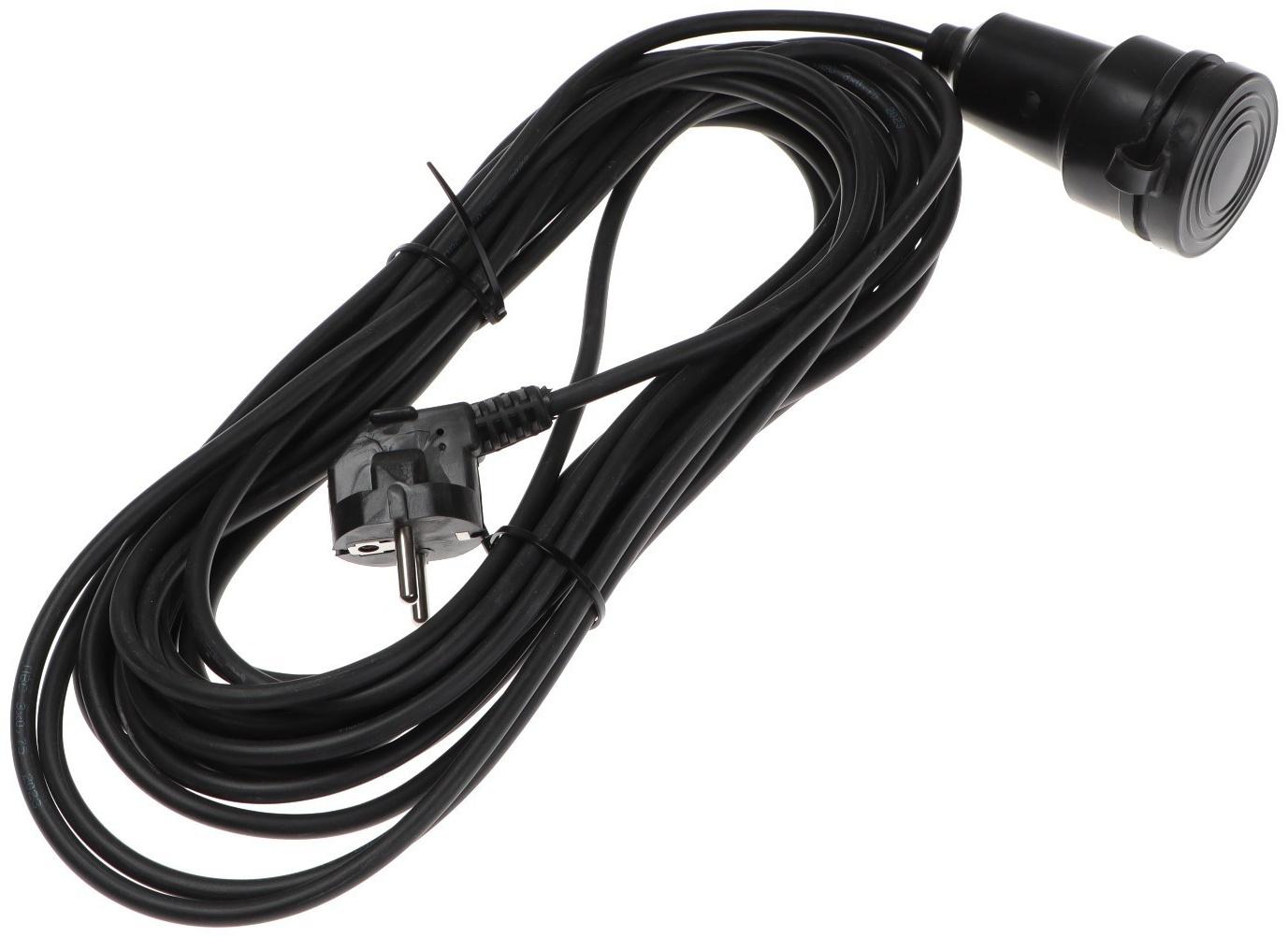 Удлинитель в бухте Luazon Lighting, 1 розетка, 10 м, 10А, ПВС 3х0,75мм2, с з/к, IP44