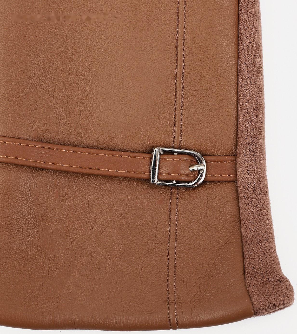 Перчатки женские, безразмерные, без утеплителя, цвет бежевый