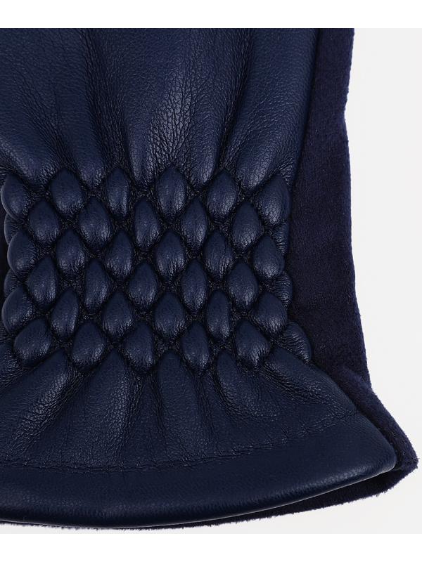 Перчатки женские, безразмерные, без утеплителя, цвет синий