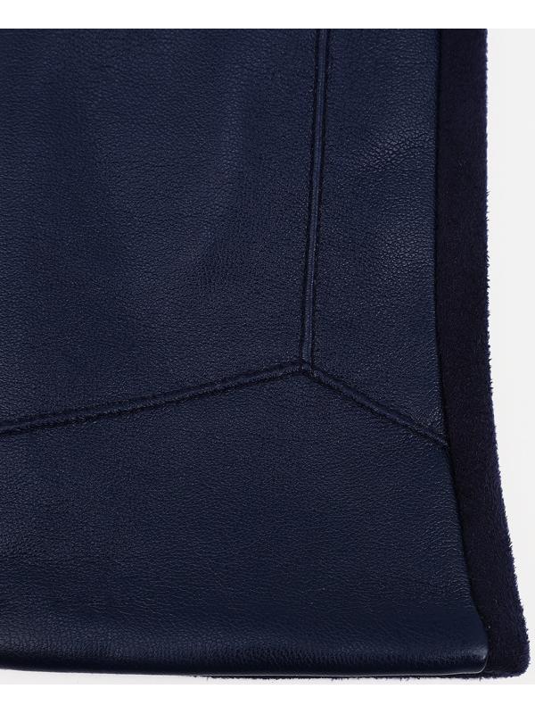 Перчатки женские, безразмерные, без утеплителя, цвет синий