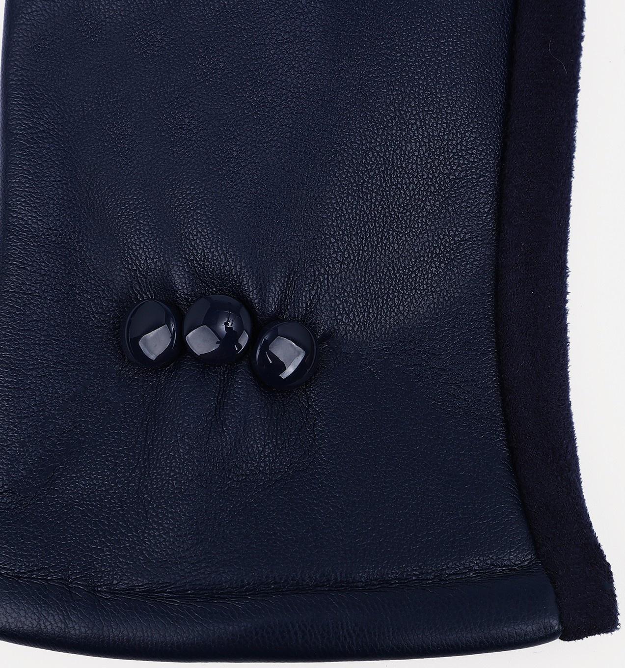 Перчатки женские, безразмерные, без утеплителя, цвет синий