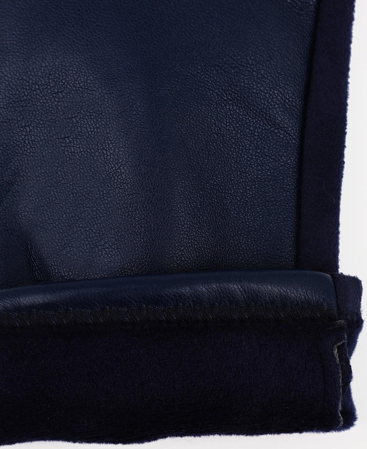 Перчатки женские, безразмерные, без утеплителя, цвет синий