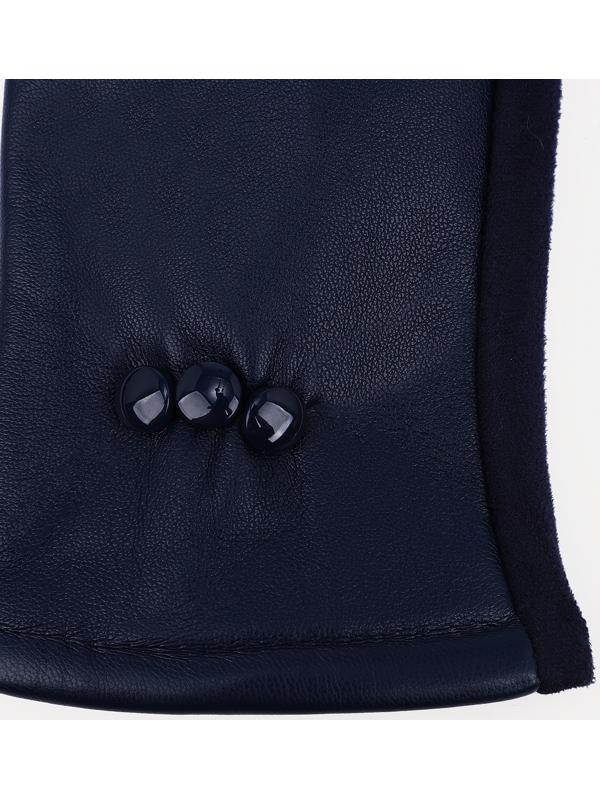 Перчатки женские, безразмерные, без утеплителя, цвет синий