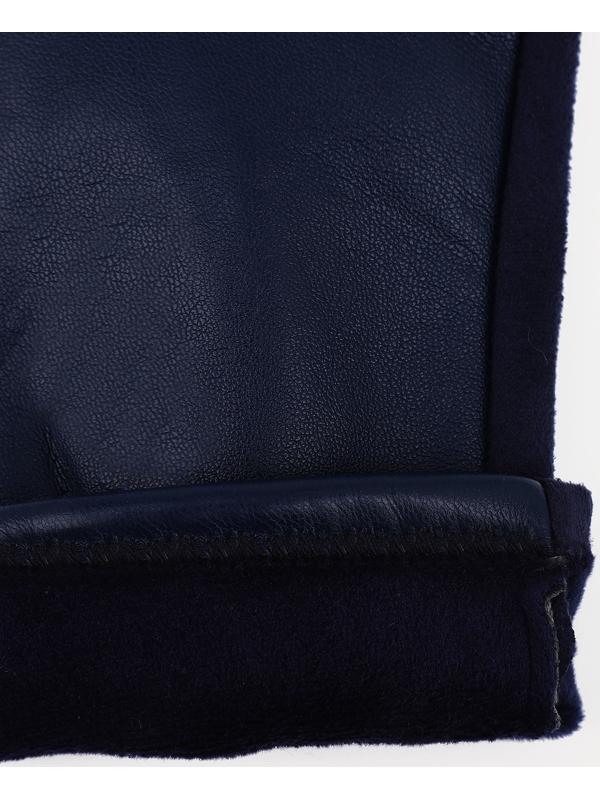 Перчатки женские, безразмерные, без утеплителя, цвет синий