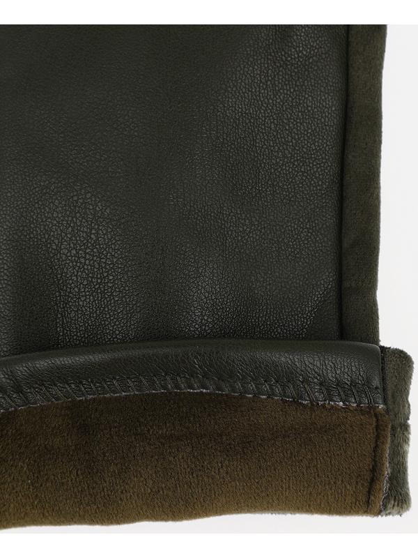 Перчатки женские, безразмерные, без утеплителя, цвет хаки