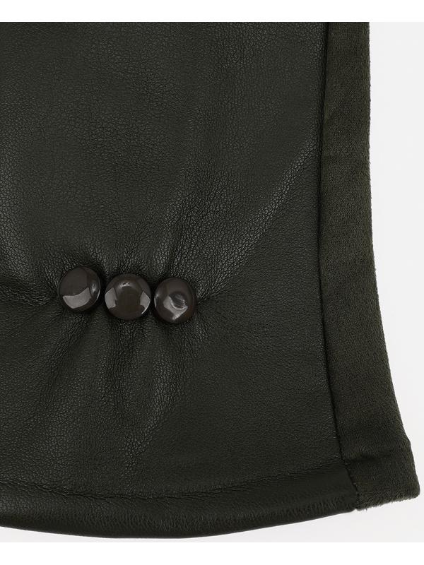 Перчатки женские, безразмерные, без утеплителя, цвет хаки